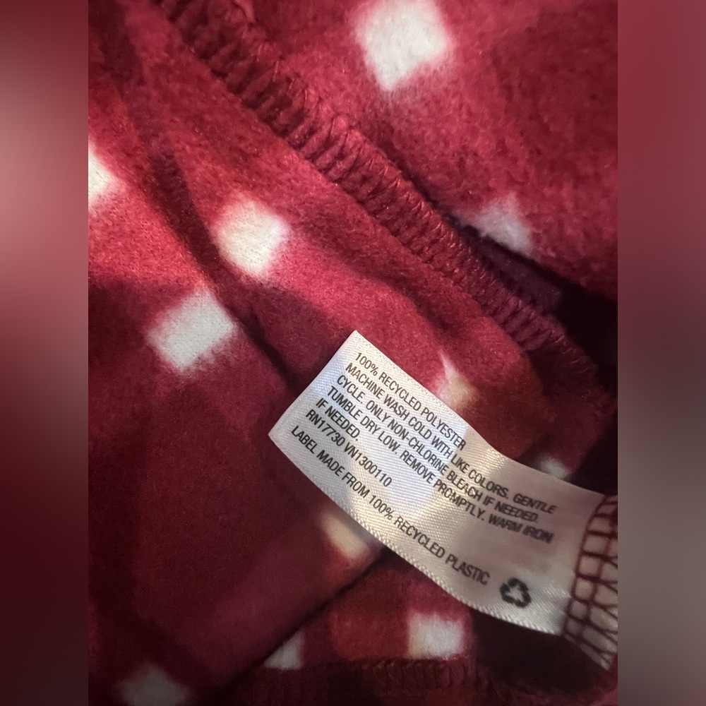Goodfellow L/XL Red Plaid Bath Robe - Picture 6 of 6